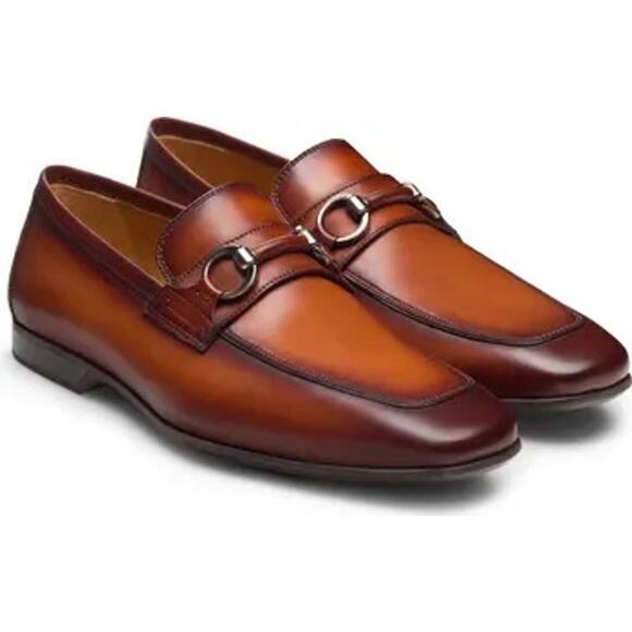 Magnanni Rafa V Water Resistant Loafer (Cognac) - Picture 1 of 9
